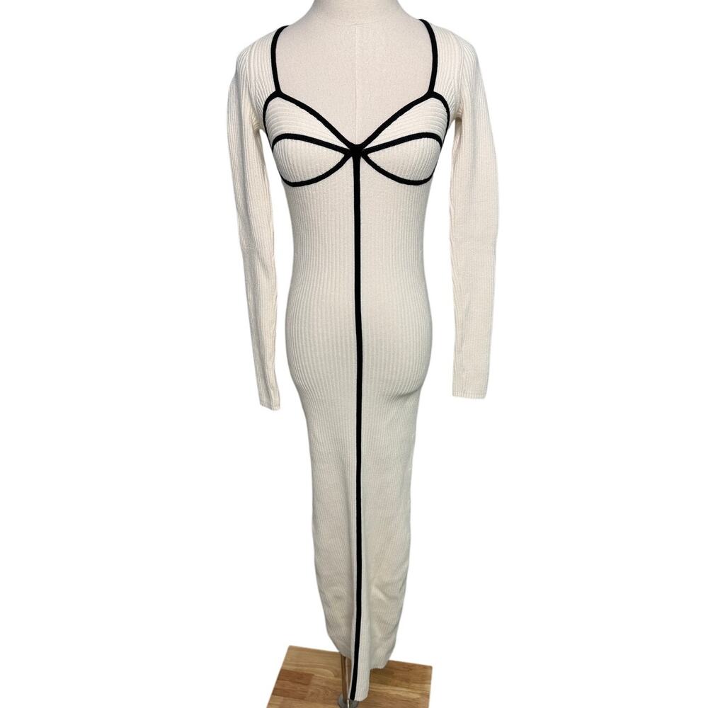 Mara Hoffman + Net Sustain Lucienne Ribbed Organic Cotton-blend Midi Dress XS - Picture 15 of 16